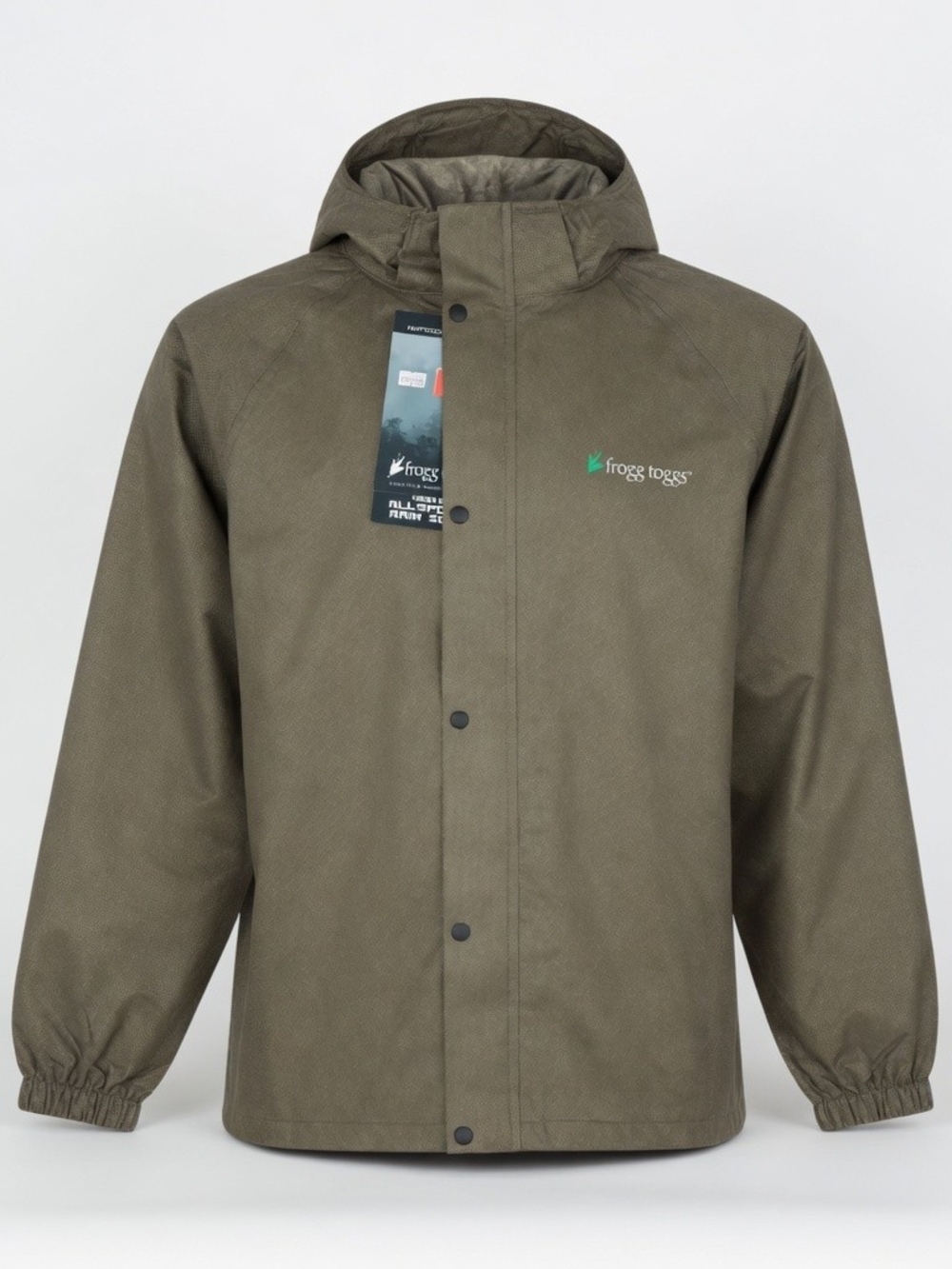 Frogg Toggs All-Sport Rain Suit Men's XXXL Stone Black - New with Tags Jacket &